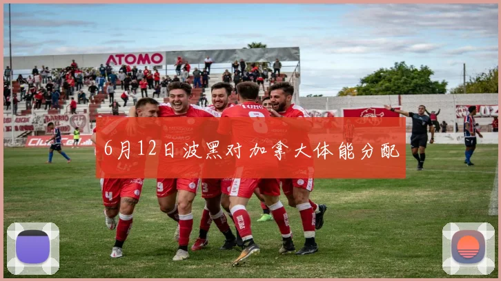 6月12日波黑对加拿大体能分配
